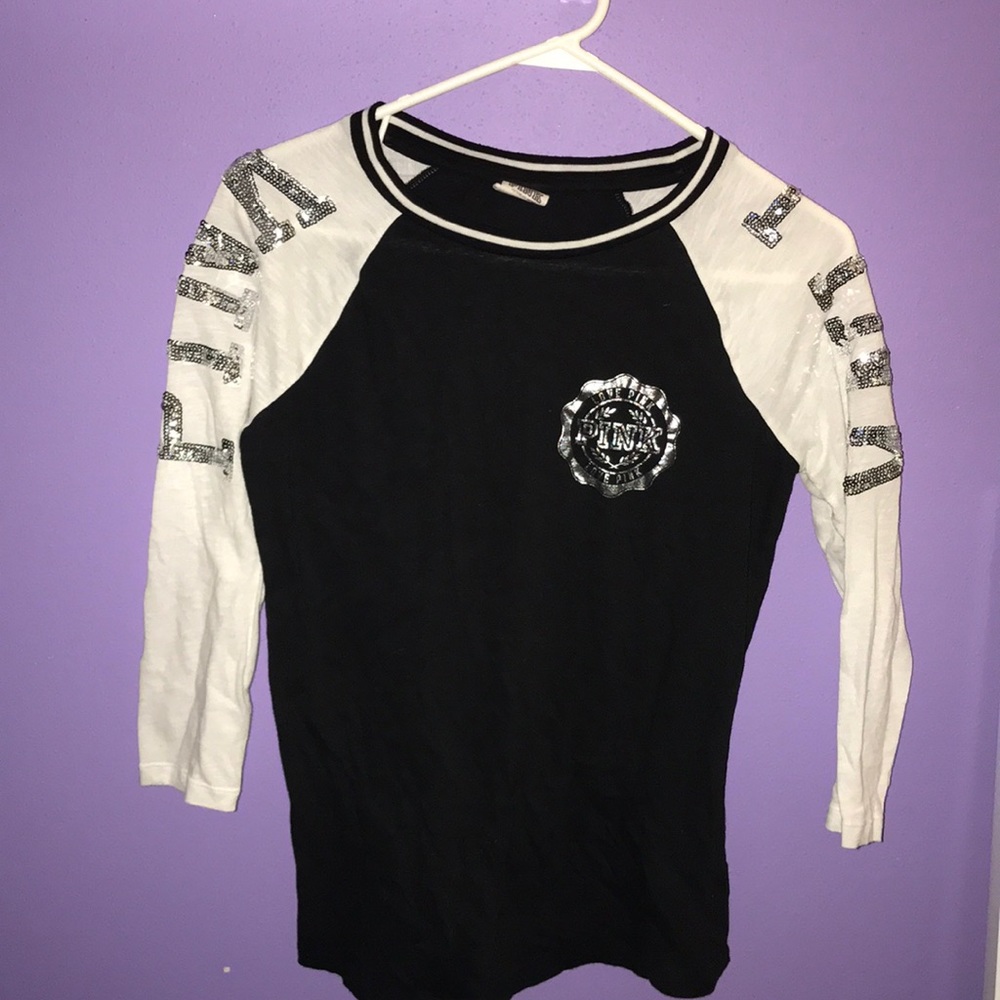 Long sleeve black shirt from PINK